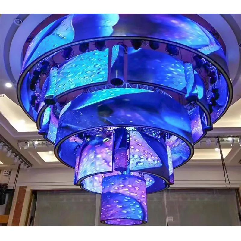 מסך LED גמיש לקיר וידאו